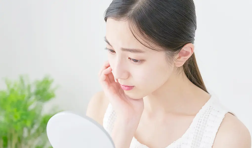 顔貌の変化